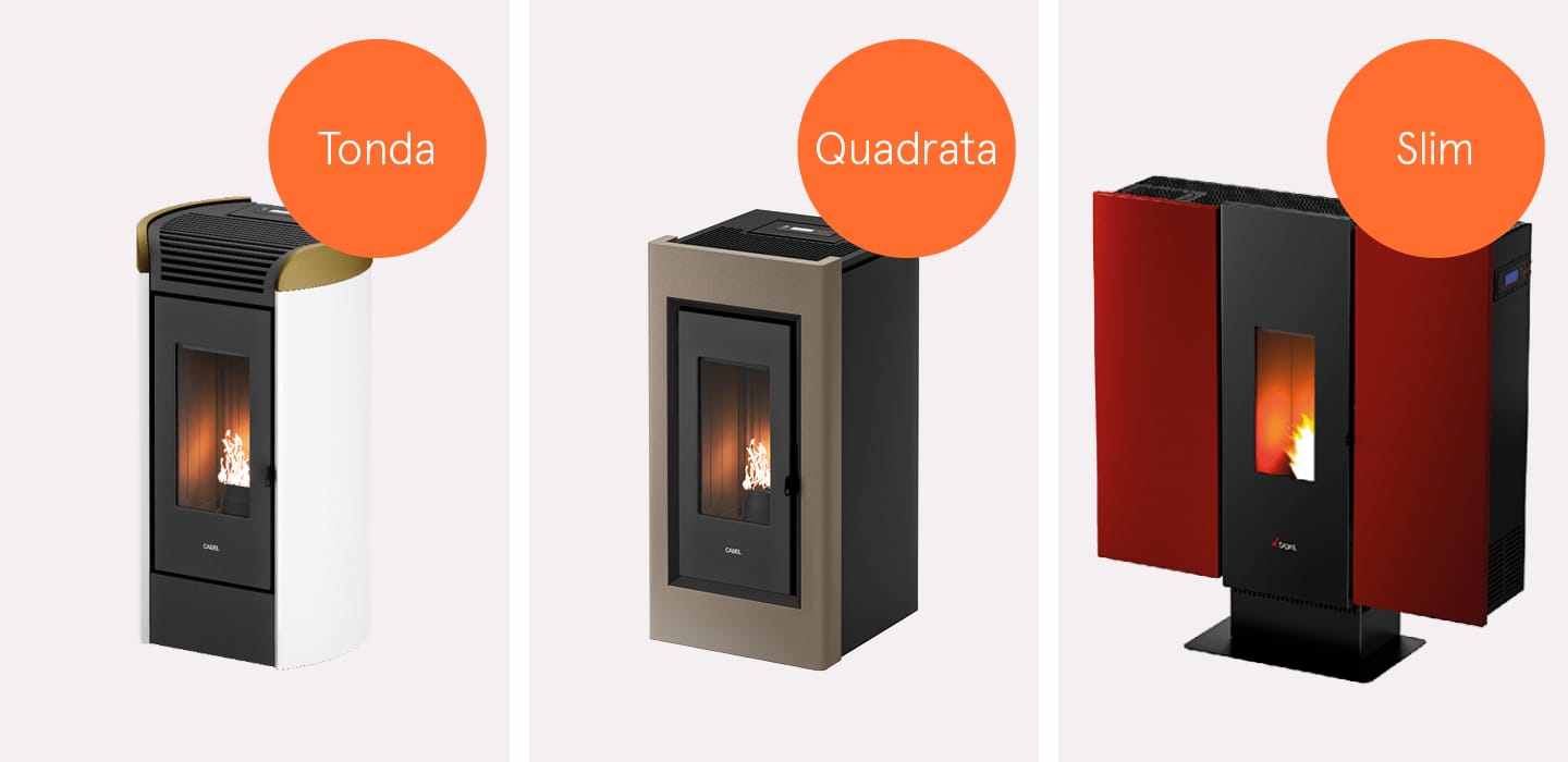Scegliere la dimensioni e la forma della stufa