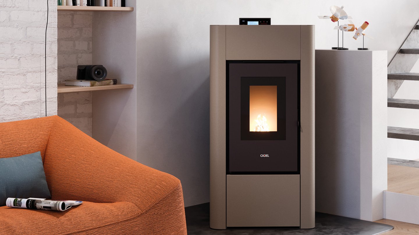 Stufa a pellet moderne idro
