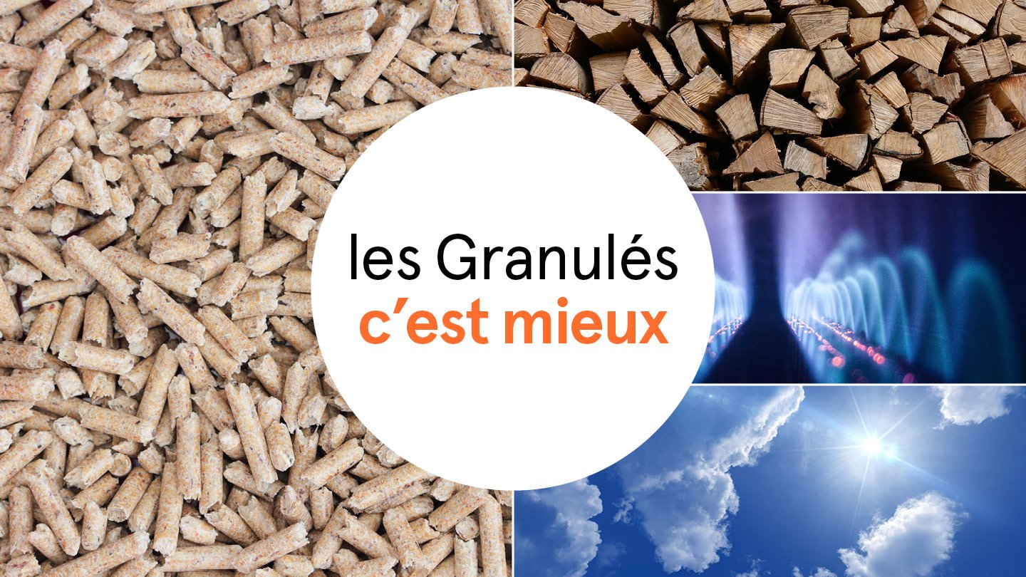 Les granulés c'est mieux
