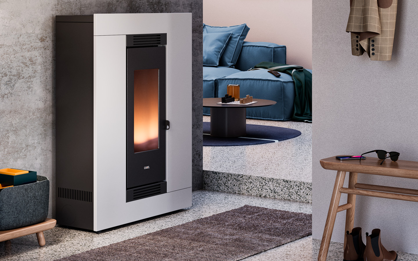 Luce Plus 9 stufa a pellet a 5 stelle