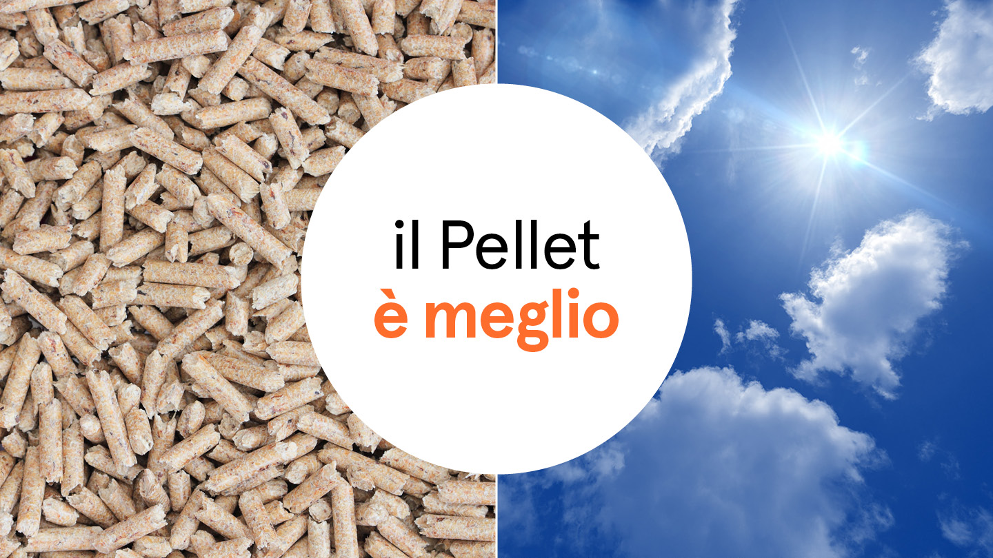 il pellet è meglio dell'energia solare