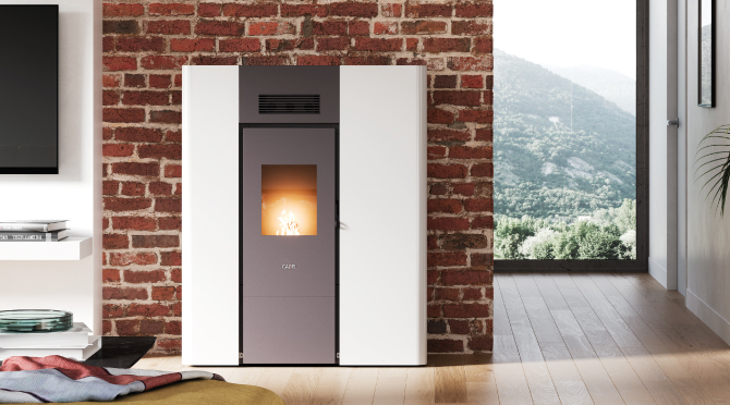 Stufa idro a pellet Maya Idro
